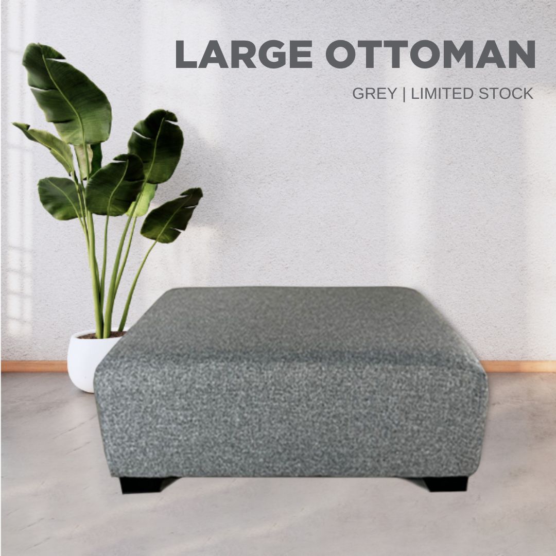 Spacious Large Ottoman – Versatile Upholstered Storage Ottoman for Living Room or Bedroom"