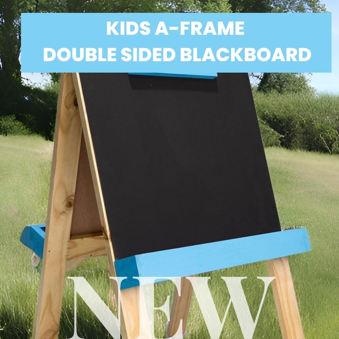 (Copy) Kiddies A-Frame Double Sided Blackboard