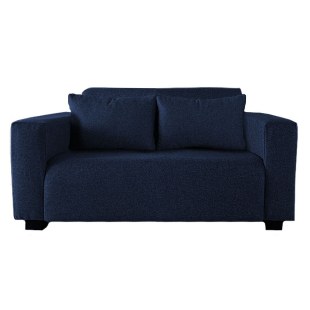 Stylish 2-Seater Couch with 2 Cushions – Compact & Comfortable Sofa for Small Spaces