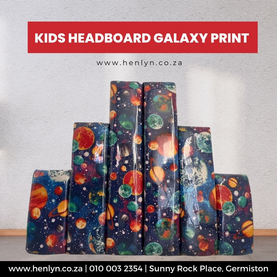 Galaxy Kid's Room Combo (Chair, Toybox & Headboard)